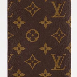 AUTHENTIC Louis Vuitton Brown and Gold Monogram Wallet